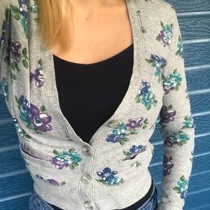 Floral Aeropostale Cardigan